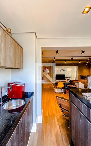 Apartamento para alugar com 80m², 1 quarto e 2 vagasVaranda gourmet