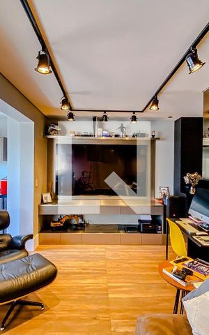 Apartamento para alugar com 80m², 1 quarto e 2 vagasSala 