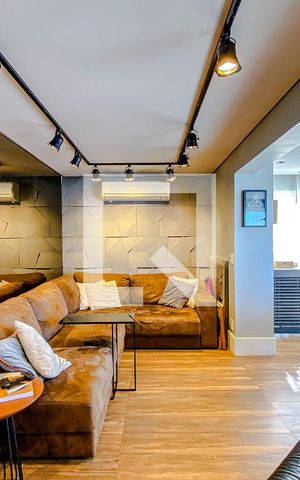 Apartamento para alugar com 80m², 1 quarto e 2 vagasSala 