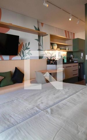 Studio para alugar com 25m², 1 quarto e sem vaga Studio para alugar com 25m², 1 quarto e sem vagaSuíte Studio