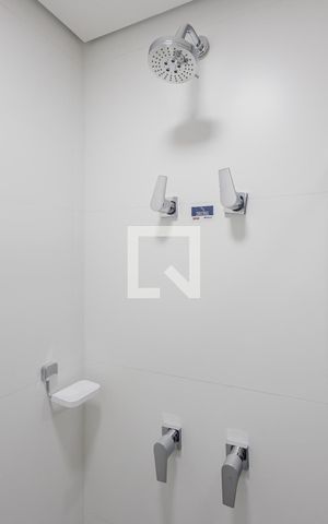 Apartamento para alugar com 25m², 1 quarto e sem vaga Apartamento para alugar com 25m², 1 quarto e sem vagaBanheiro