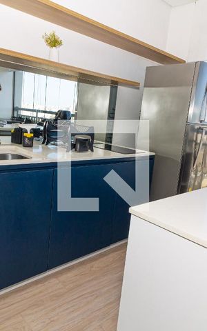Studio para alugar com 34m², 1 quarto e 1 vaga Studio para alugar com 34m², 1 quarto e 1 vagaCozinha