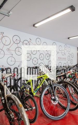 Studio para alugar com 34m², 1 quarto e 1 vaga Studio para alugar com 34m², 1 quarto e 1 vagaBicicletário