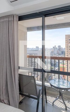 Apartamento para alugar com 32m², 1 quarto e sem vaga Apartamento para alugar com 32m², 1 quarto e sem vagaVaranda