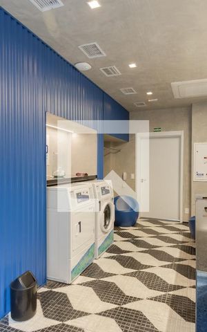 Apartamento para alugar com 32m², 1 quarto e sem vaga Apartamento para alugar com 32m², 1 quarto e sem vagaLavanderia