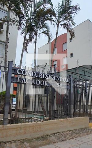 Apartamento à venda com 59m², 1 quarto e sem vagaFachada e portaria