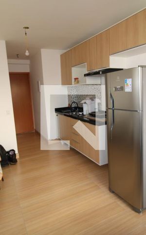 Studio à venda com 27m², 1 quarto e sem vagaSala  /  Cozinha  /  Quarto