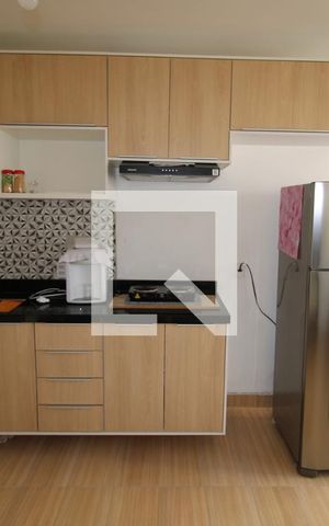 Studio à venda com 27m², 1 quarto e sem vagaSala  /  Cozinha  /  Quarto