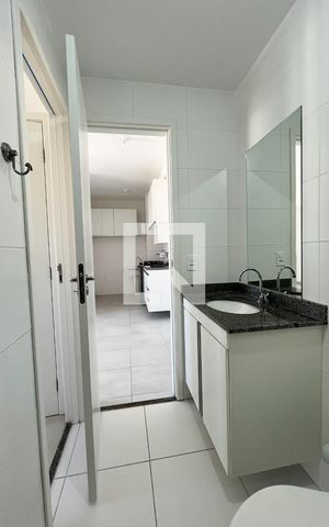 Apartamento à venda com 34m², 2 quartos e sem vaga Apartamento à venda com 34m², 2 quartos e sem vagaBanheiro da Suíte