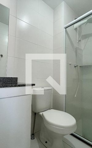 Apartamento à venda com 34m², 2 quartos e sem vaga Apartamento à venda com 34m², 2 quartos e sem vagaBanheiro da Suíte