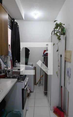 Apartamento à venda com 41m², 2 quartos e 1 vagaCozinha e Área de Serviço