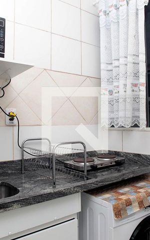Apartamento para alugar com 22m², 1 quarto e sem vagaCozinha + Área de Serviço