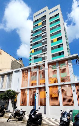 Apartamento à venda com 35m², 2 quartos e sem vaga Apartamento à venda com 35m², 2 quartos e sem vagaFachada