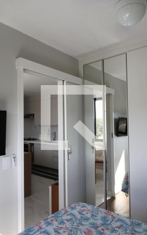 Apartamento à venda com 34m², 1 quarto e 1 vagaQuarto