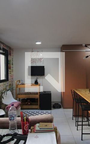 Apartamento à venda com 34m², 1 quarto e sem vagaSala