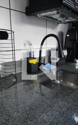 Apartamento à venda com 34m², 1 quarto e sem vagaPia da cozinha