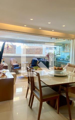 Apartamento para alugar com 120m², 4 quartos e 2 vagasSala