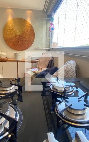 Apartamento para alugar com 120m², 4 quartos e 2 vagasVaranda gourmet