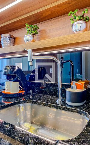 Studio à venda com 25m², 1 quarto e sem vagaCozinha