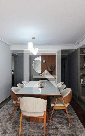 Apartamento à venda com 138m², 3 quartos e 2 vagasSala