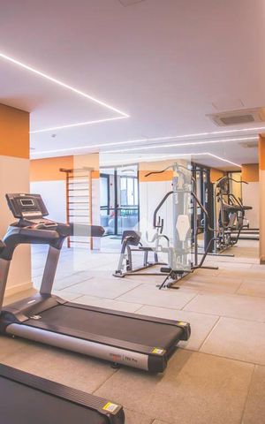 Studio para alugar com 27m², 1 quarto e sem vaga Studio para alugar com 27m², 1 quarto e sem vagaAcademia