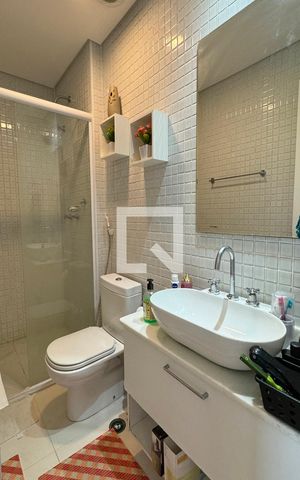 Apartamento à venda com 50m², 1 quarto e 1 vagaBanheiro