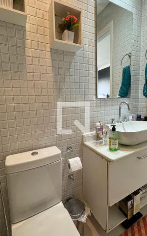 Apartamento à venda com 50m², 1 quarto e 1 vagaBanheiro