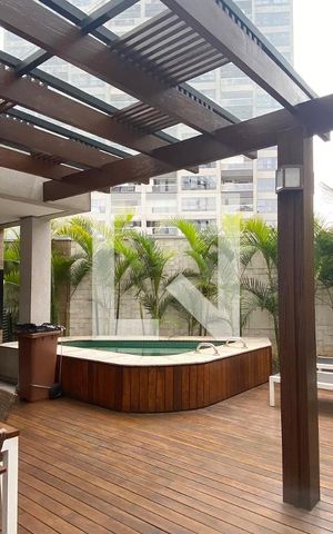 Apartamento à venda com 50m², 1 quarto e 1 vagaChurrasqueira