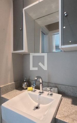Apartamento para alugar com 42m², 1 quarto e 1 vagaBanheiro/Lavabo