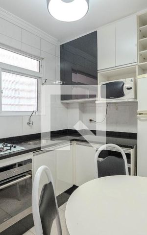 Studio para alugar com 42m², 1 quarto e sem vaga Studio para alugar com 42m², 1 quarto e sem vagaCozinha