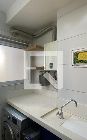 Apartamento para alugar com 45m², 2 quartos e 1 vaga Apartamento para alugar com 45m², 2 quartos e 1 vagaLavanderia