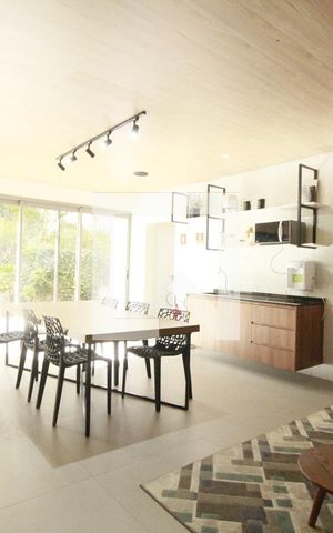 Apartamento à venda com 35m², 1 quarto e 1 vagaCoworking-Salão de Festas