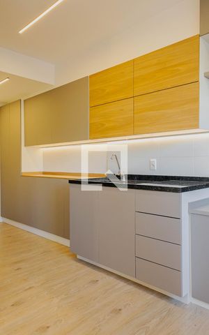Studio para alugar com 27m², 1 quarto e sem vagaCozinha