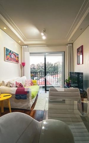 Apartamento para alugar com 58m², 2 quartos e 1 vagaSala