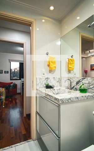 Apartamento para alugar com 58m², 2 quartos e 1 vagaBanheiro 1