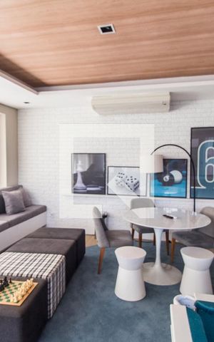 Apartamento para alugar com 50m², 1 quarto e 1 vaga Apartamento para alugar com 50m², 1 quarto e 1 vagaÁrea comum - Salão de festas
