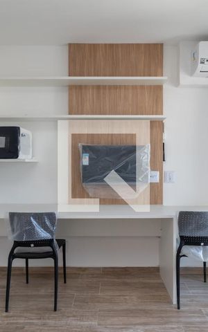 Apartamento à venda com 25m², 1 quarto e sem vagaSala e Quarto