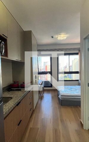 Apartamento à venda com 21m², 1 quarto e sem vaga Apartamento à venda com 21m², 1 quarto e sem vagaCozinha