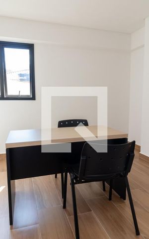 Apartamento para alugar com 25m², 1 quarto e sem vagaCoworking / Espaço de Estudos