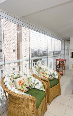 Apartamento para alugar com 137m², 4 quartos e 3 vagasÁrea gourmet