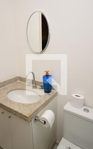 Apartamento para alugar com 137m², 4 quartos e 3 vagasBanheiro da Suíte 3