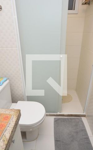 Apartamento para alugar com 137m², 4 quartos e 3 vagasBanheiro da Suíte 1