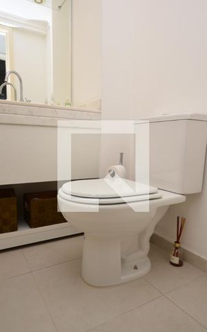 Apartamento para alugar com 137m², 4 quartos e 3 vagasBanheiro Social