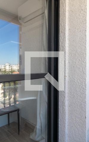 Apartamento à venda com 25m², 1 quarto e sem vagaVaranda