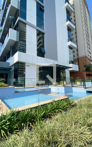 Apartamento para alugar com 54m², 1 quarto e 1 vagaFachada