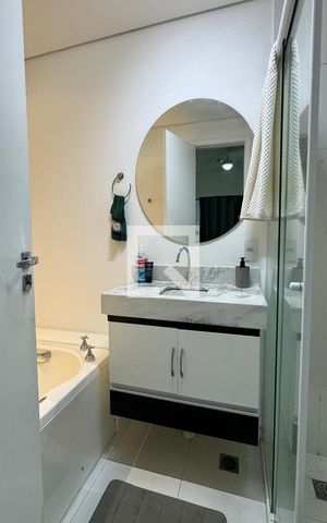 Apartamento para alugar com 54m², 1 quarto e 1 vagaBanheiro da Suíte 1