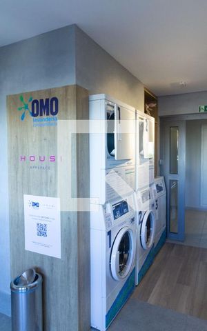 Studio à venda com 27m², 1 quarto e sem vagaÁrea Comum - Lavanderia