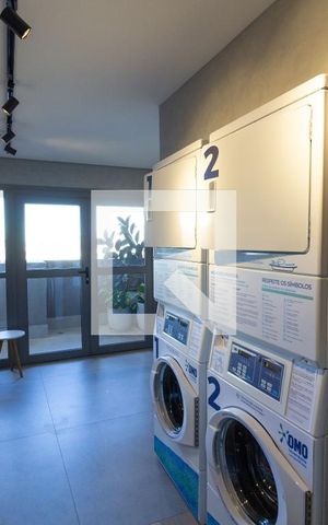Studio à venda com 27m², 1 quarto e sem vagaÁrea Comum - Lavanderia