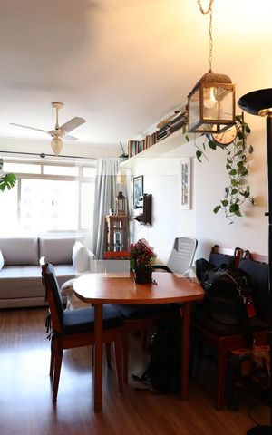 Apartamento à venda com 52m², 1 quarto e 1 vagaSala