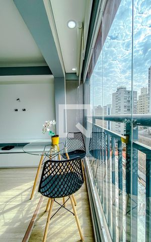 Studio à venda com 33m², 1 quarto e sem vagaVaranda da Sala